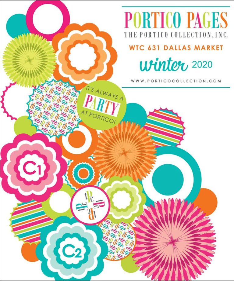 Portico LookBook cover - winter 2020